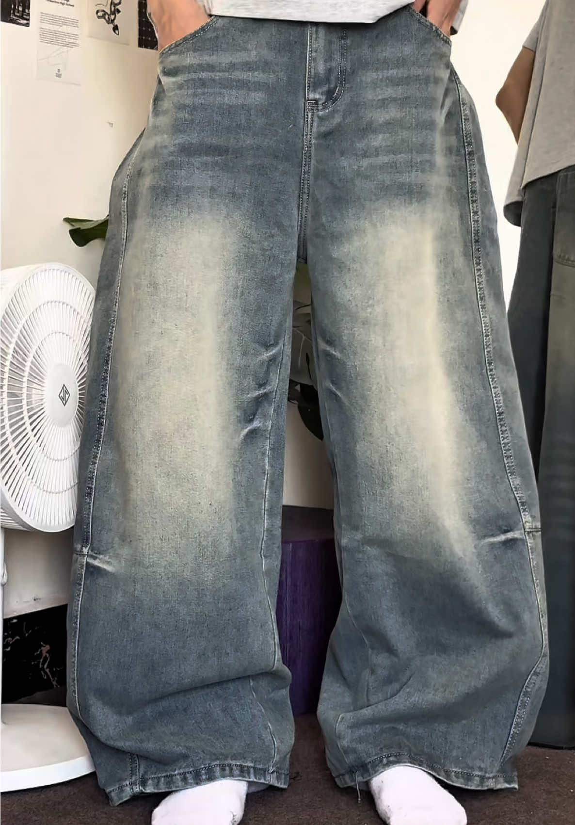 Baggy balloons form ❤️‍🔥✨Tg :0965338953 Page : Pich-ពេជ្រ #OOTD #fyp #streetwear #baggyjeans #boxytee 