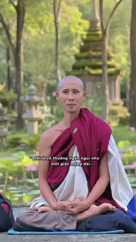 Đời Là Vô Thường Ngắn Ngủi Như Một Giấc Mộng Dài #thayminhtue #thayminhtuemoinhat #anhthayminhtue #thayminhtuehomnay #anhdepthayminhtue 