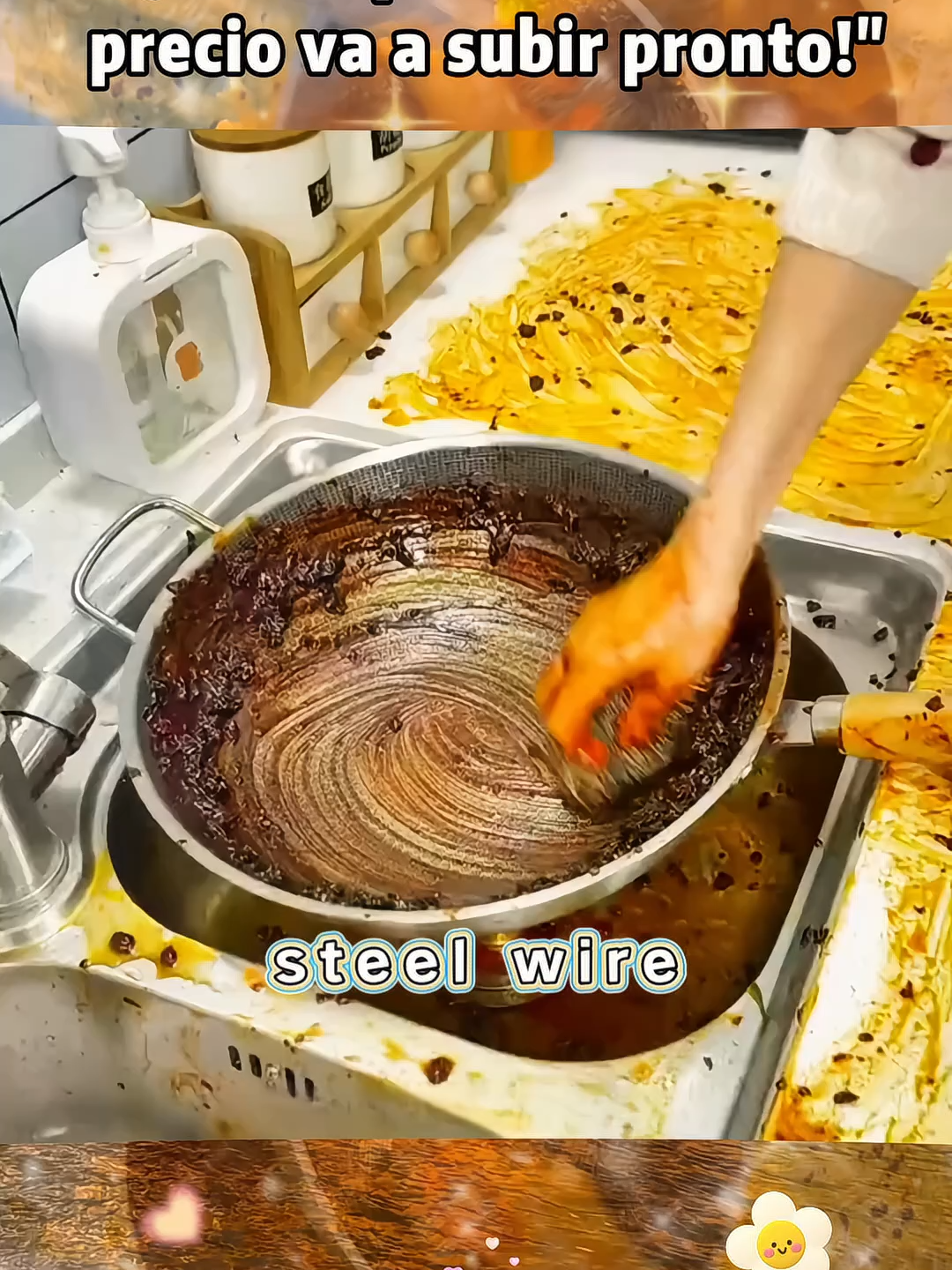 Automatic liquid - adding pot washing brush. Dish soap can be added into the handle. It cleans pots thoroughly without hurting hands#tiktokshop #fyp