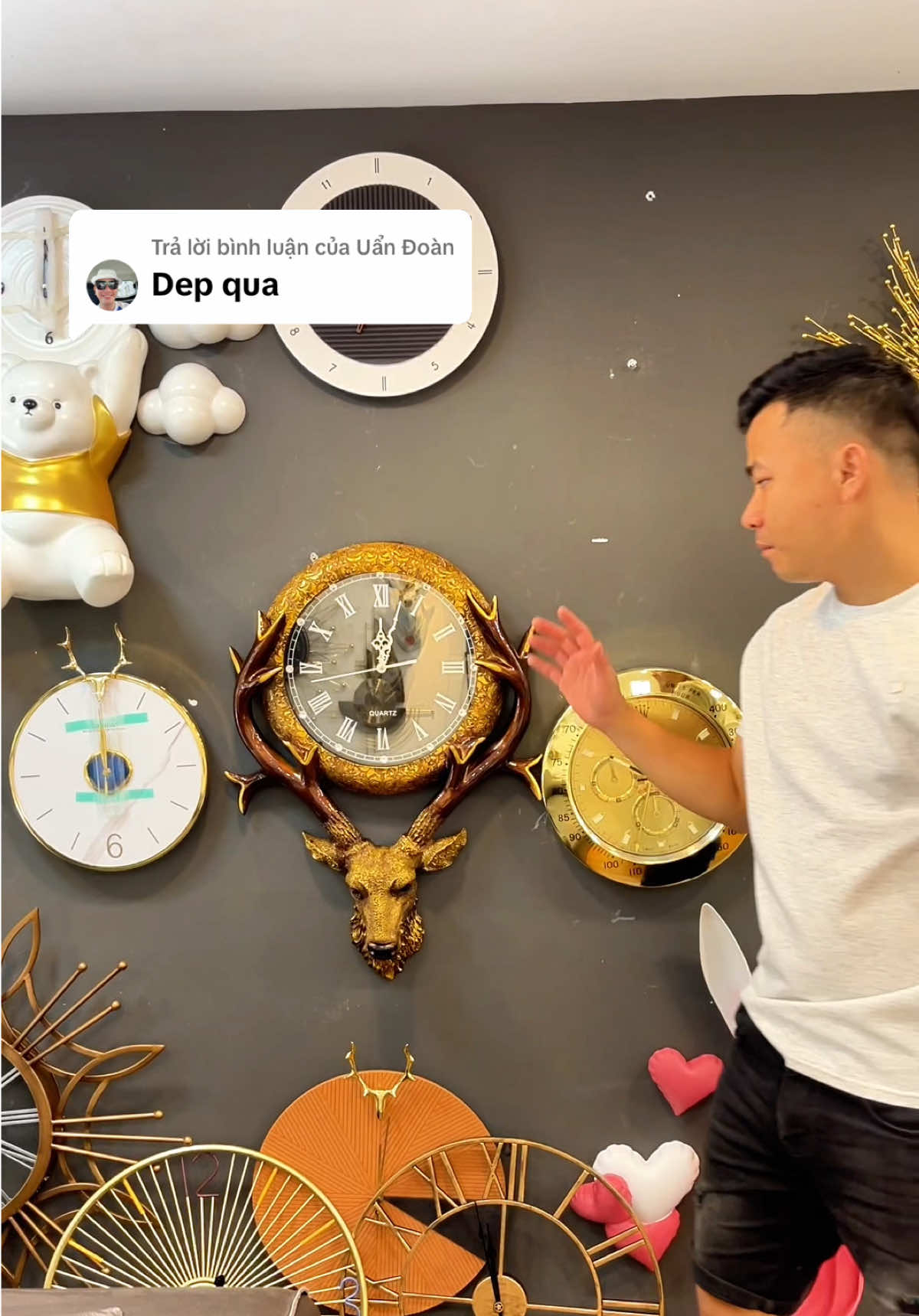 Trả lời @Uẩn Đoàn đồng hồ Hươu Tài Lộc #donhotailoc #donghohuou 