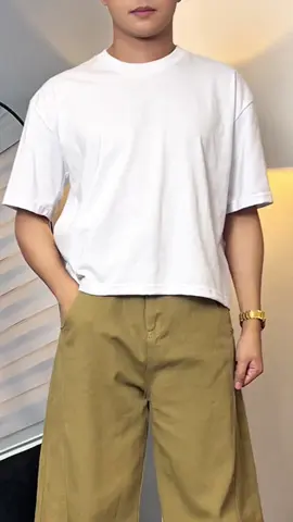 Cropped Shirt White I Boxy Crop Shirt | Kinwoo Quality Shirt #cropped #croppedshirt #croppedshirtoutfit #croppedshirtformen #boxycropshirt