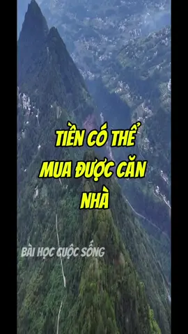 Tiền có thể mua được căn nhà, nhưng chưa chắc mua được hạnh phúc trong căn nhà đó.#baihoccuocsong #hanhphucgiadinh #binhyen 