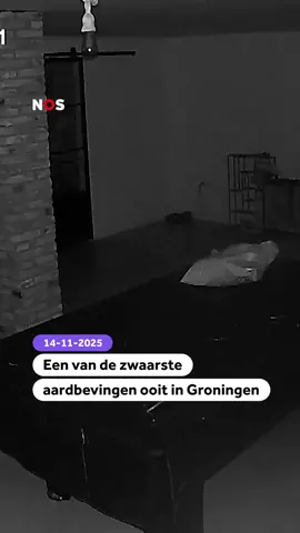 De beving had een kracht van 3,4. #groningen #aardbeving #NOSstories 