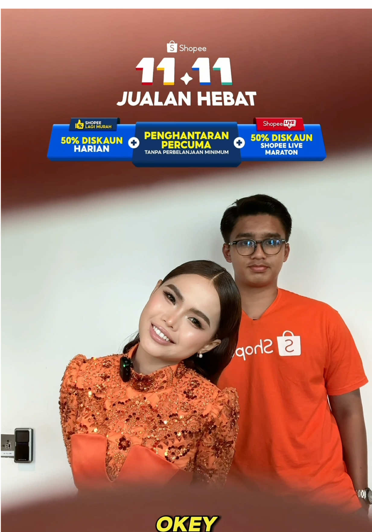 Shopee 11.11 Jualan Hebat dah sampai ke penghujungnya, tapi masih belum berakhir lagi korang! Hari ni last day, korang masih boleh shopping puas-puas dengan semua promosi ni 🤑 Shopee Lagi Murah 50% Diskaun Harian 🎥 Shopee Live 50% Diskaun Shopee Live Maraton 📦 Penghantaran Percuma Tanpa Perbelanjaan Minimum Jangan tunggu lagi, check out sekarang 📲 #ShopeeMY #ShopeeMY1111 #ShopeeLagiMurah #ShopeeLagiCepat 