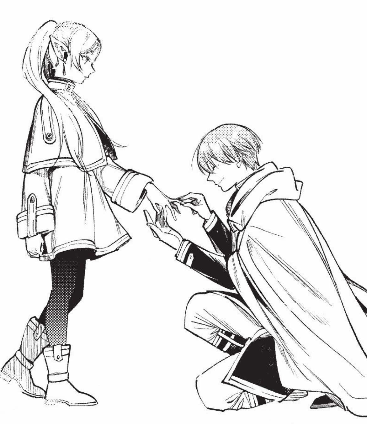 🪷 || #frieren + #himmel time cast a spell on her #frierenbeyondjourneysend #fyp #edit this show reminds me of kny a bit😳