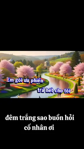 đêm trắng sao buồn hỏi cố nhân ơi.mưa rơi giăng mờ khiến lòng tả tơi... #karaoke #VoiceEffects 