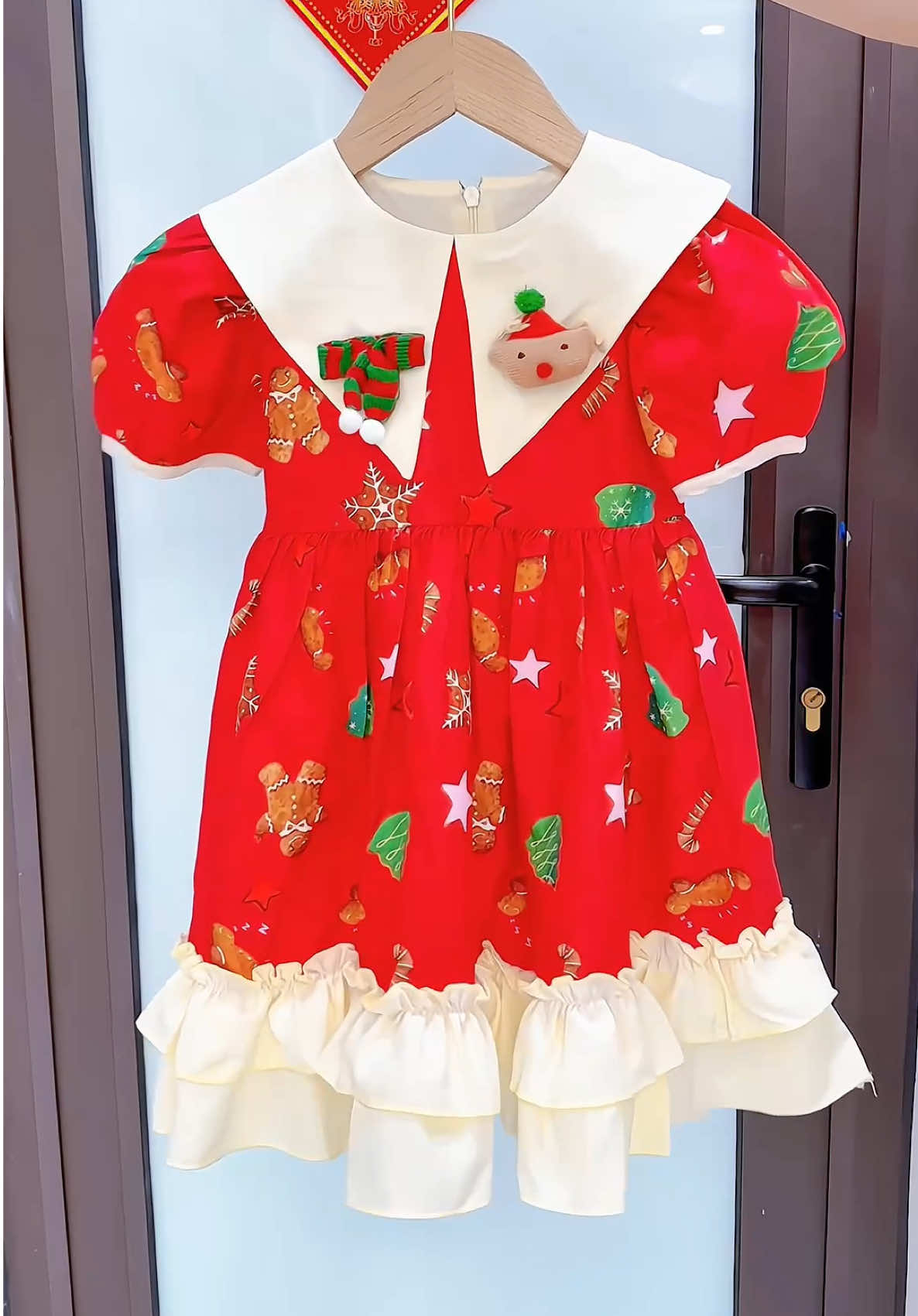 Váy Noel siêu xinh cho bé gái #xuhuong #vaybegai #vayxinhbegai #noel #doxinhbegai 