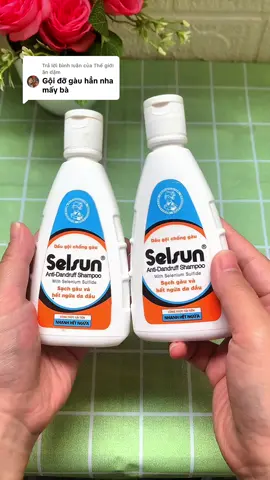 Trả lời @Thế giới ăn dặm cái dầu gội selsun này hỗ trợ giảm gàu , ngứa da đầu đỉnh lắm nha các bác #daugoitrigau #selsun #daugoichonggau #daugoichonggauselsun #daugoi 