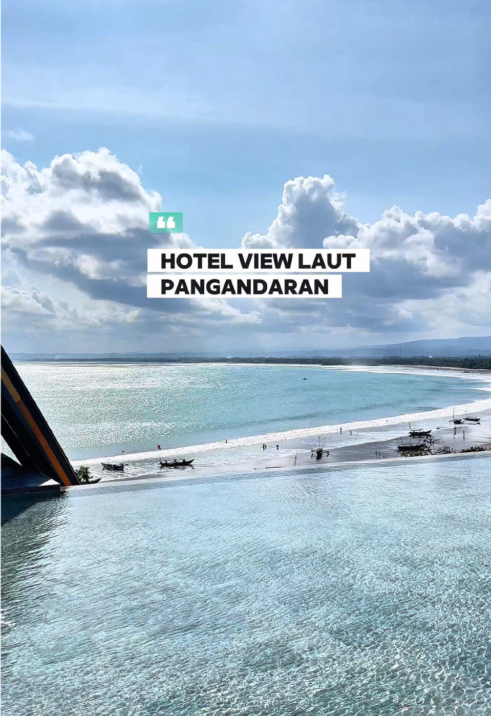 Hotel cakep dipangandaran, viewnya langsung ke laud dan pantai pagandaran, pesan di tag lokasi video ini biar dapet harga murah guys!! #lautbirupangandaran #hotelpangandaran #promohoteltanggalkembar #liburanakantiba #euphoidayhosell  