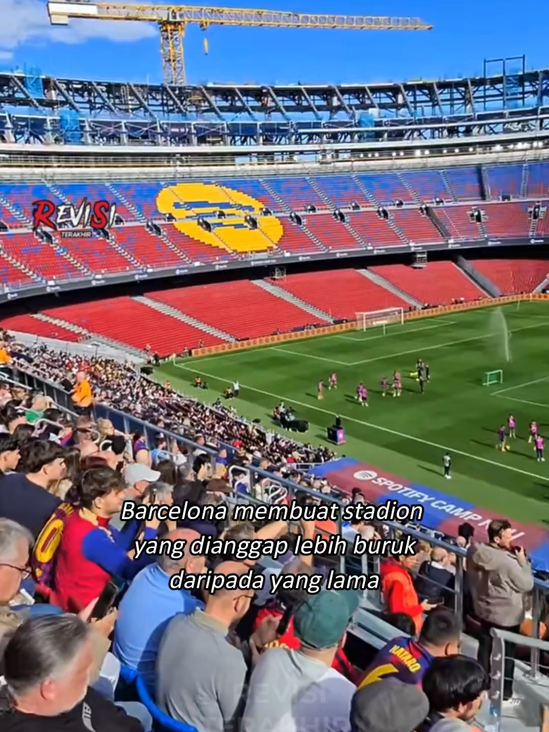 Fans bilang stadion baru Barca jelek, faktanya bikin melongo! 😳🔥 #footballl #trending #footballtiktok #sepakbola