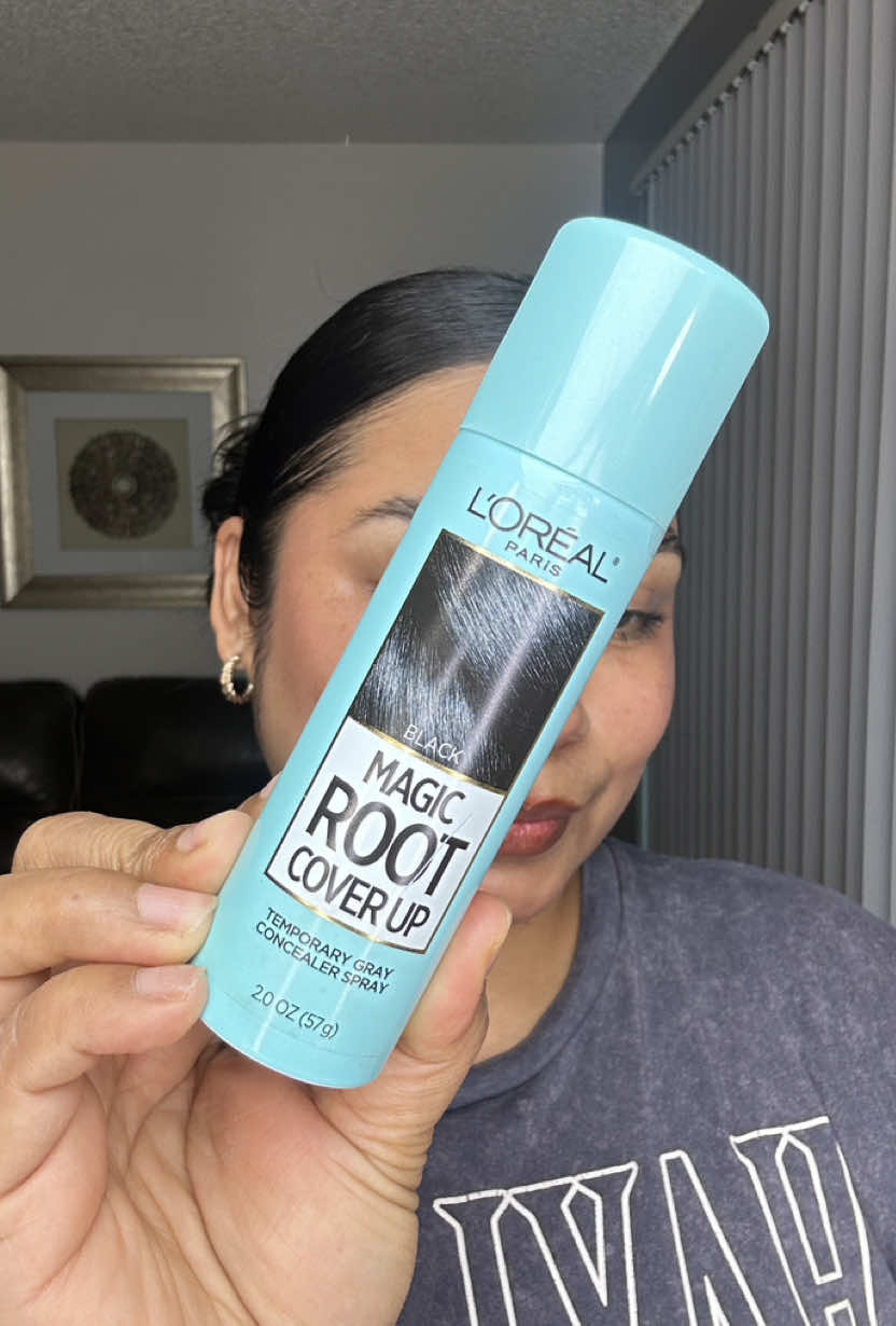 Cubre tus canas o simplemente esas áreas con poco cabello con el MAGIC ROOT COVER UP de @loréal paris usa  #giftedbylorealparis #lorealmagicrootcoverup #lorealparispartner 