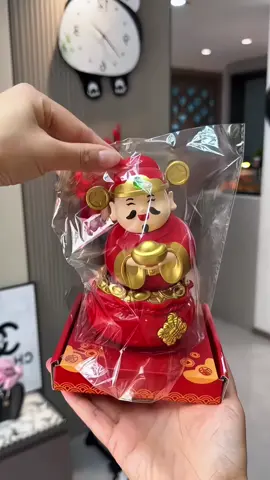 Ông thần tài lắc lư cao 14cm #ongthantailaclu #ongthantai #ongthantaitrangtritet 