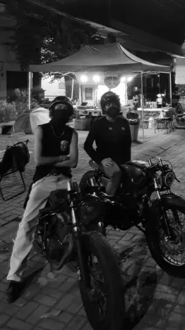 kali kali deh pake lagu gini #caferacer #motorcustom 