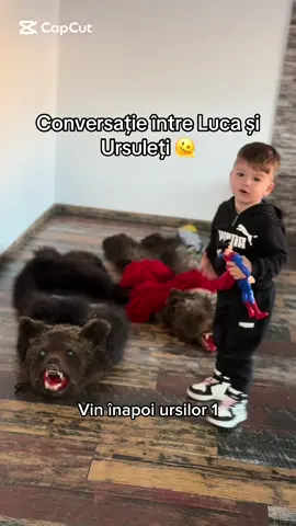 Ce frumos le explică el tot ❤️🐻 #luca #ursuletul #gradinita 