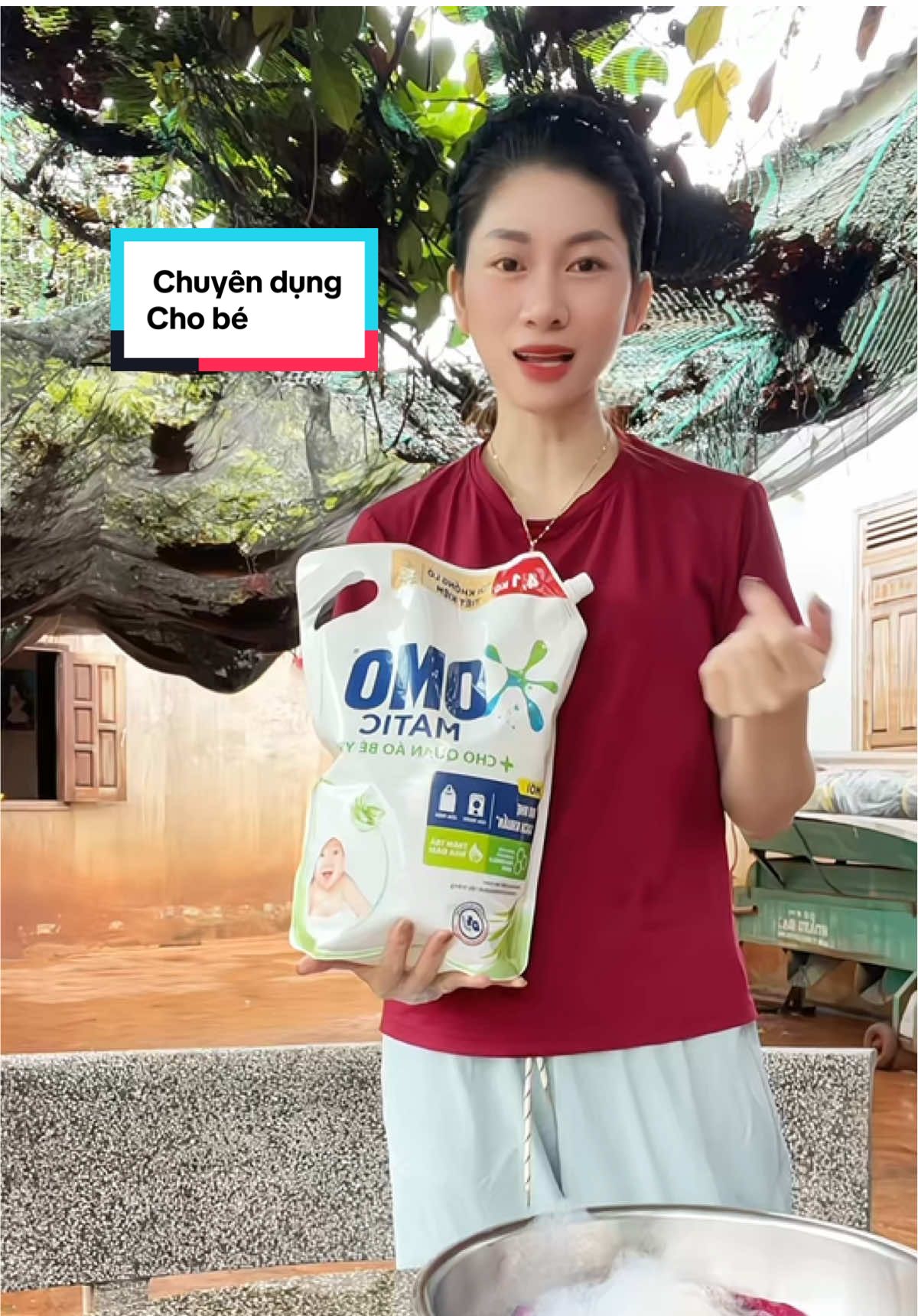 Nước giặt chuyên dụng cho bé #nuocgiatchobe #nuocgiatchotresosinh #nuocgiat #hoptaccungunilever #omomatic 