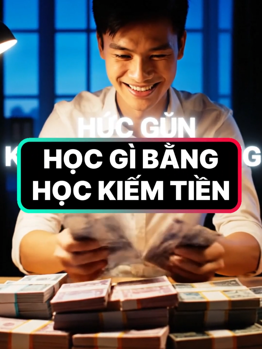 Học gì bằng học kiếm tiền ? #sachhay #tamantrisang #bienmoithuthanhtien 