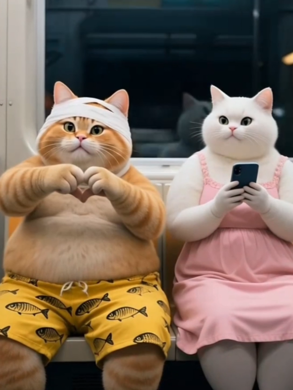 #creatorsearchinsights  #aicat# cats# orangecat # funny # funnyvideo # catlover # cartoon #positivevibes 