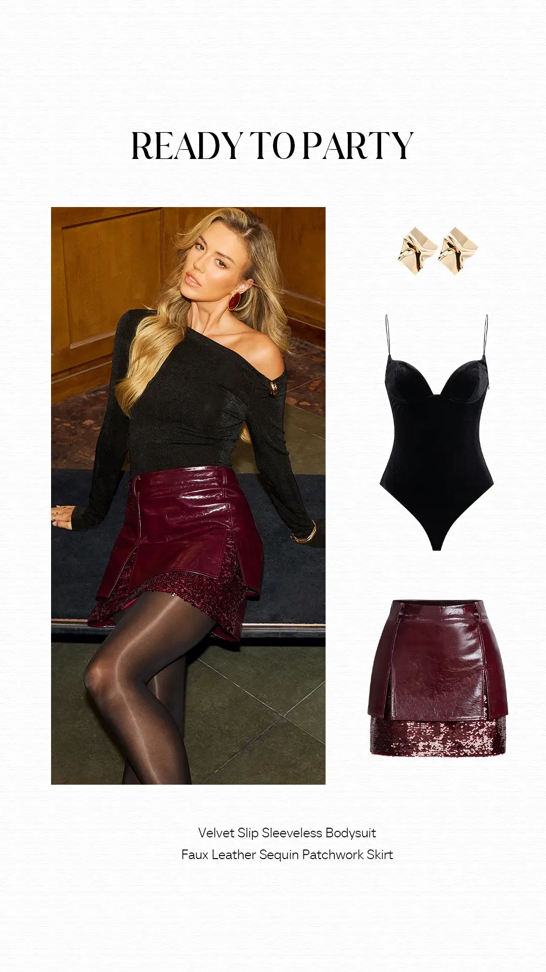 Three looks, one energy — late-night confidence ✨ Build your party lineup with Up to 70% Off. #blackfriday #micasofficial #partystyle #holidayready