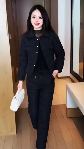 sét đồ Trần bông lót lông cừu xinh sang chảnh dễ thương cá tính cho nữ #fashion #setdonu #setdodep #setdonusangchanh #setdo 