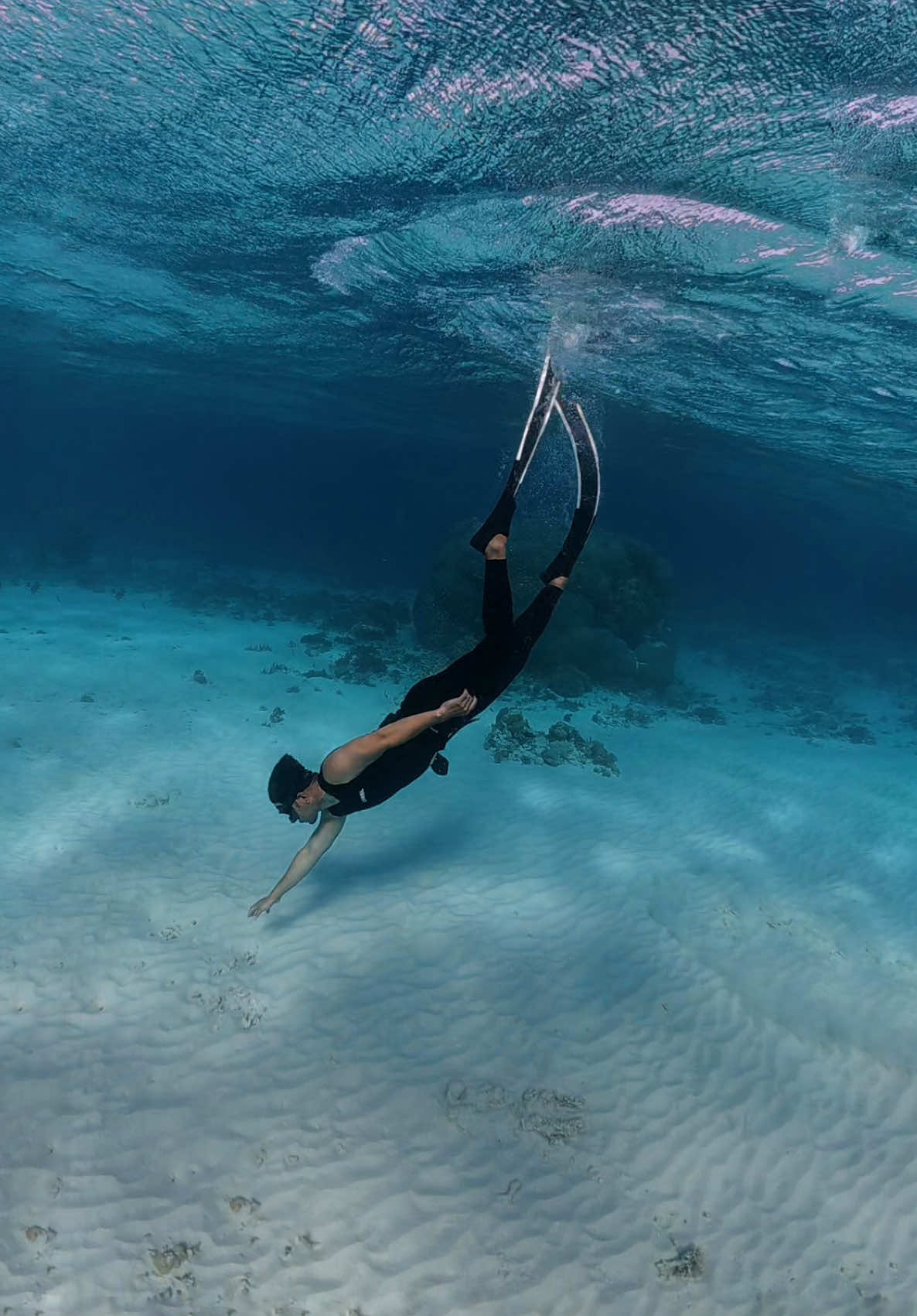Where gravity fades, rhythm begins. #gilimeno #gilitrawangan #lombok #freedive #freediving   @@giligili_tour @Giligilitour 