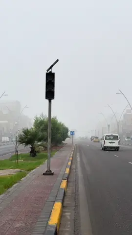 البصرة والضباب 🤍 #البصرة #العراق #ضباب #silenthill #basra
