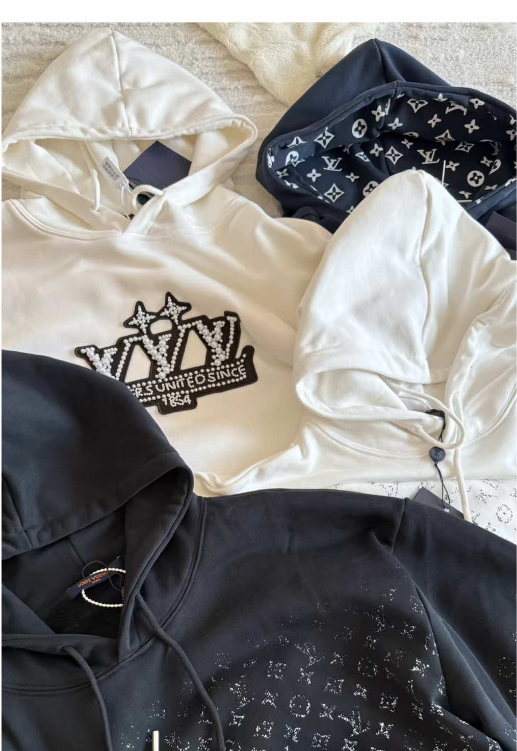 What should I wear today? #winterfashion #luxury #hoodie #LV#spreadsheet 