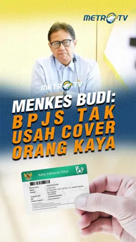 Menteri Kesehatan Budi Gunadi Sadikin usul agar BPJS Kesehatan difokuskan untuk melayani masyarakat menengah ke bawah. Sementara kalangan mampu bisa memanfaatkan layanan asuransi kesehatan swasta. #beritaviral #tiktokberita #viral #fyp #beritatiktok #metrotv #tiktokmetrotv #menkes #bpjs #melayani #asuransi #kalanganmampu #kesehatan #masyarakat