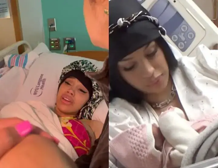 Congratulations to Cardi B and Stefon Diggs, who welcomed their first child together—a baby boy! 🩵#cardib #cardigan #cardibardi #stefondiggs @Cardi B #fyp 