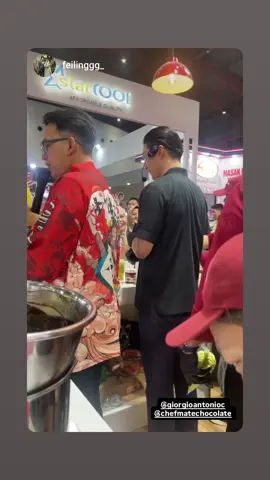 Sargio Papio. jd chef hr ini#giorgioantonioc #sarwendahofficial 