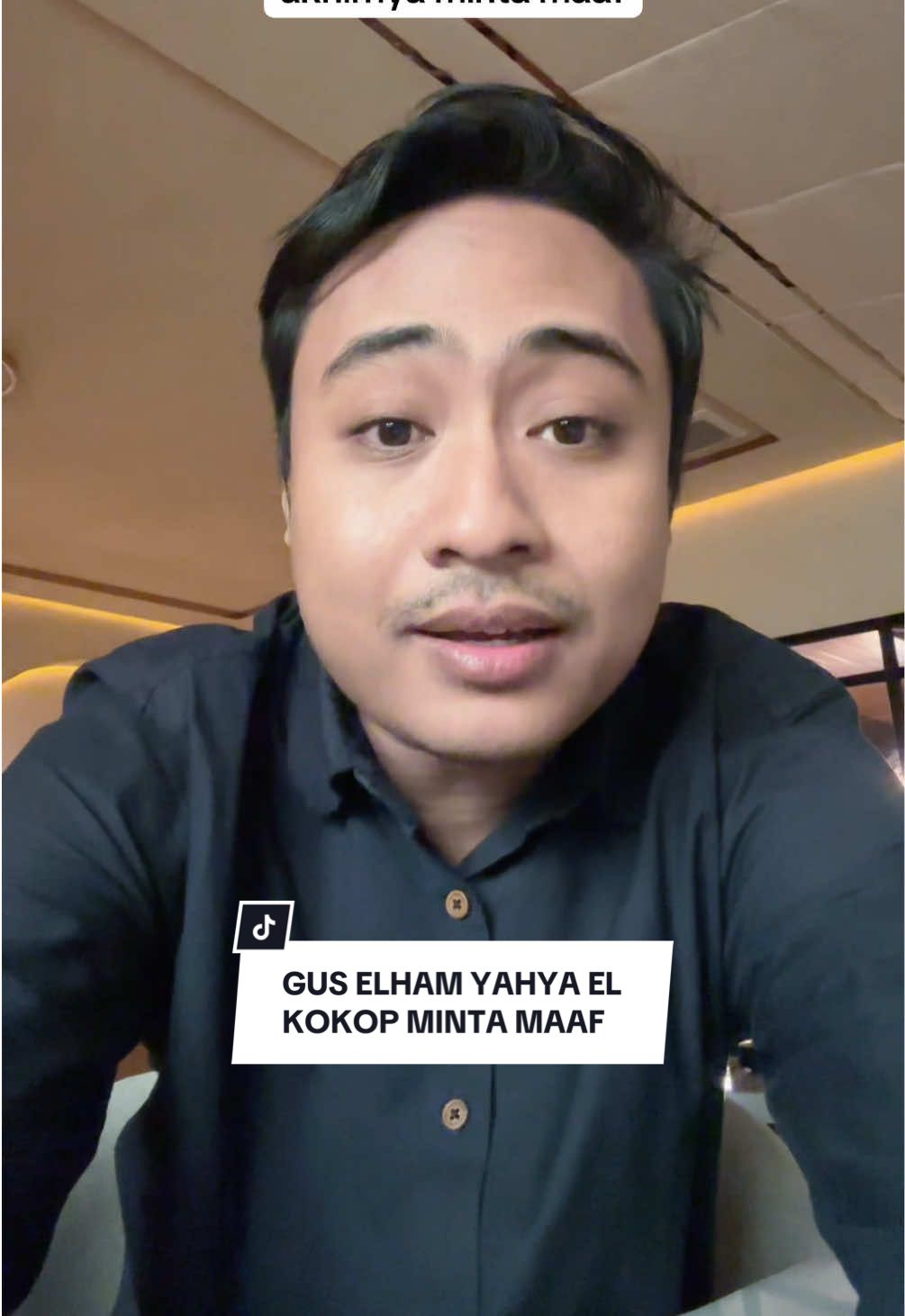 Gus Elham Yahya ‘El Kokop’ akhirnya minta maaf di hadapan publik!