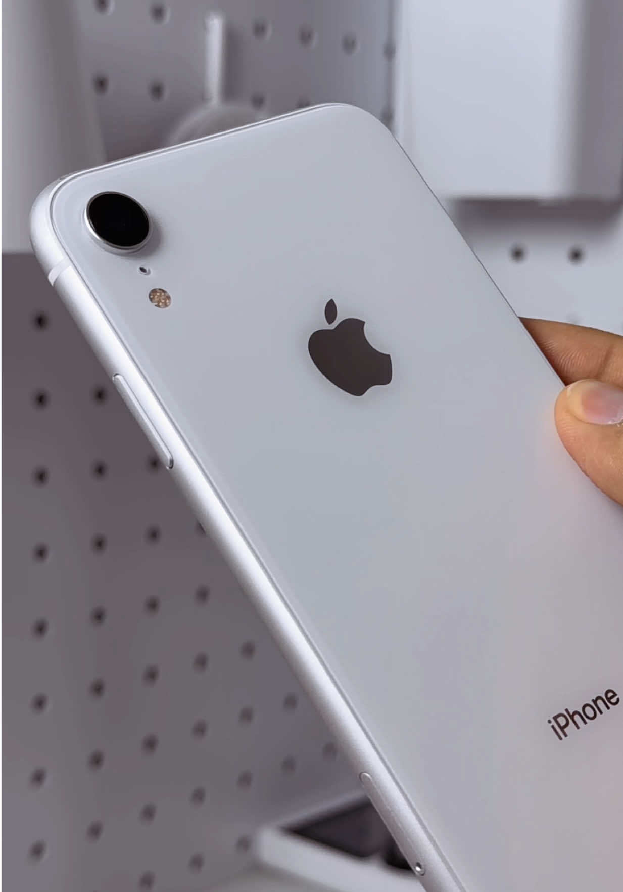 iPhone XR White 🤍 #fyp #trend #apple #iphone #iphonexr 