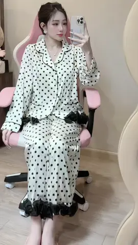 Sét Bộ Ngủ Pijama lụa latin mềm mịn #dongu #dongulua #dobopijama #thoitrangnu #xuhuong 