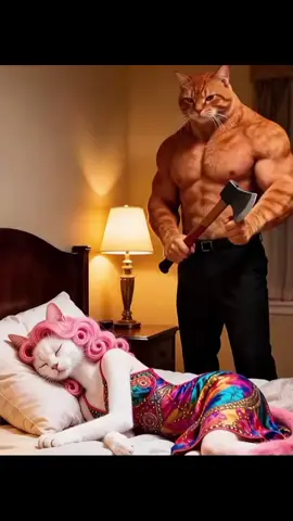 #cartoon #orangecat #aicat #cutecat #cat 