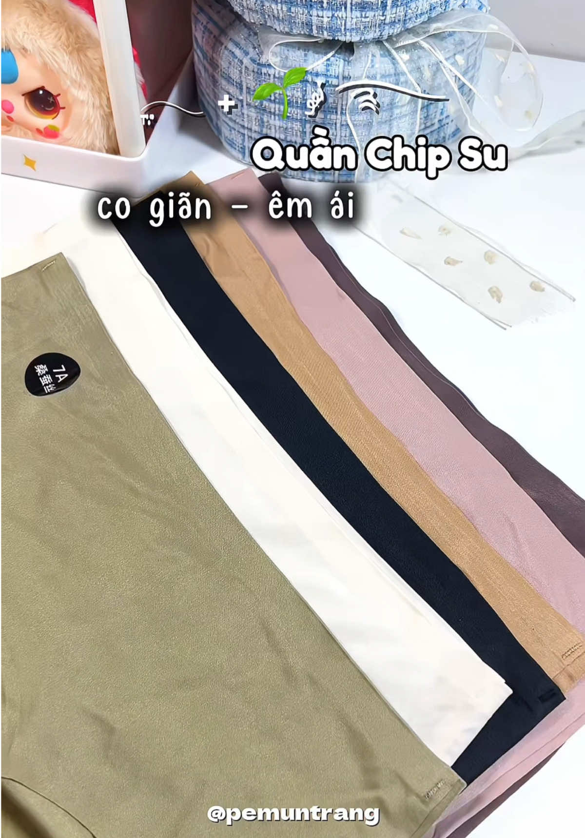 quần êm không lộ viền thì tui chỉ tin dùng em này 🥰 #quanlotsu #quanchipsu #quanchipsieure #quanchiphocsinh #quansu 