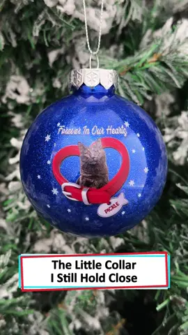 Celebrate your beloved cat with this heart-shaped ornament 🐾 #wanderprints #personalized #gifts #christmas #catlover