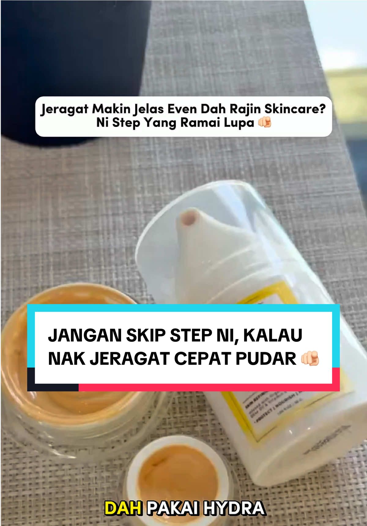 Step ni ramai lupa dalam skincare U, sebab tu jeragat masih ada 😱 Hah jangan lupa pula, nak grab kombo ni tau 🫵🏻 #charmscosmeticskincare #charmshalaljakim #tintedmoisturizer #skincarehalal #kulitjeragat 