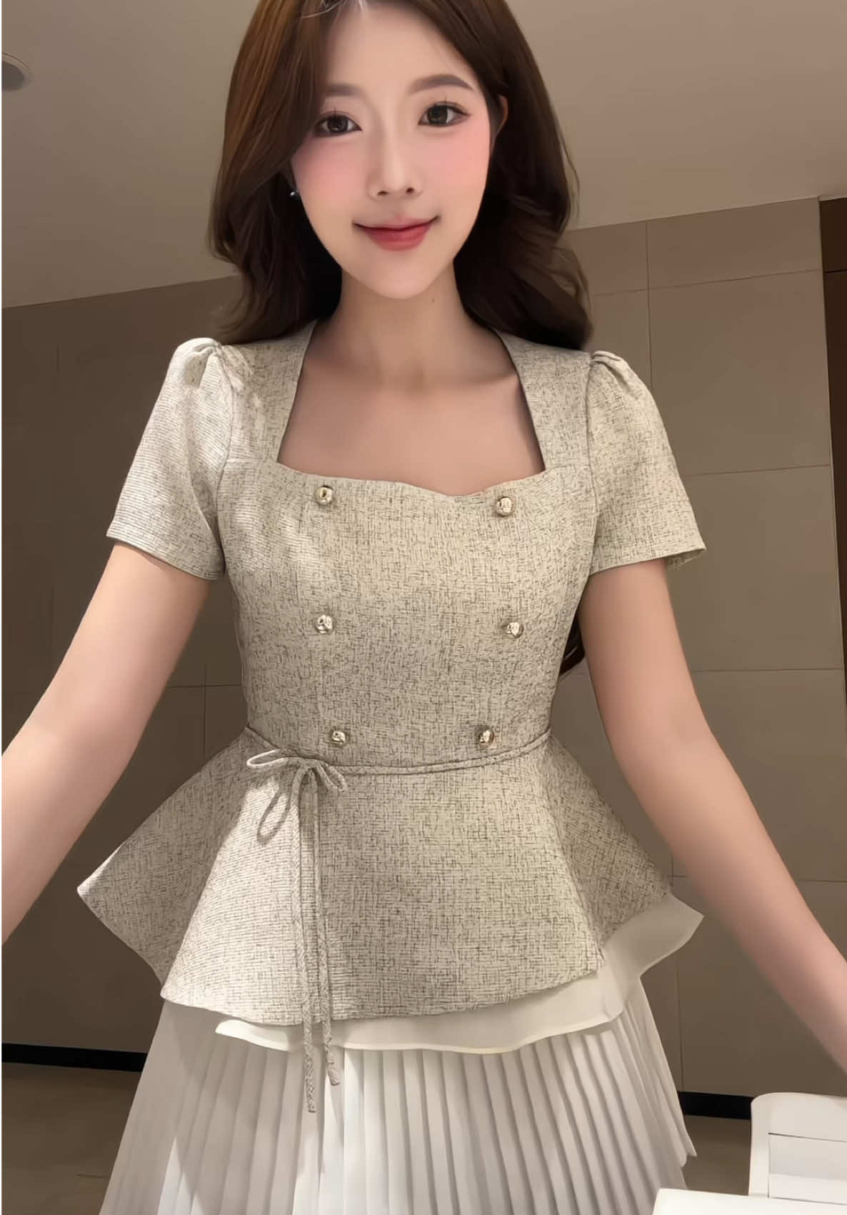 Một set đồ đi làm cho ngày cuối tuần #zamy #fashion #zamydesign #tryon 