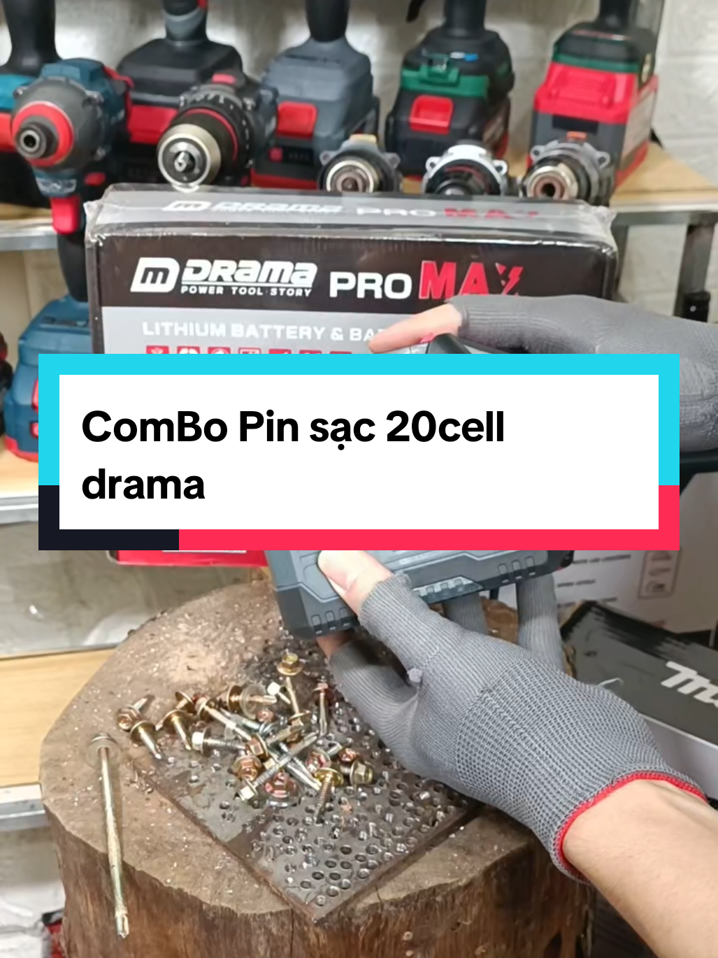 Bao Cho Anh em dùng không ngắt tải #anhhuyshop #pin20celldrama #pin20cell #pin20celldongxacao 