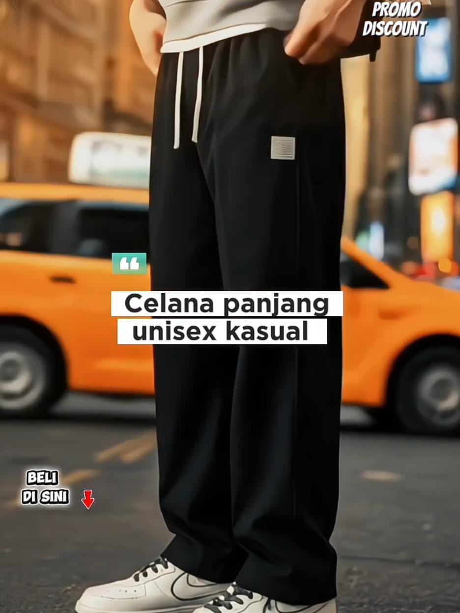 celana panjang unisex kasual  #celana #celanakasual #celanapria #celanawanita #outfit 