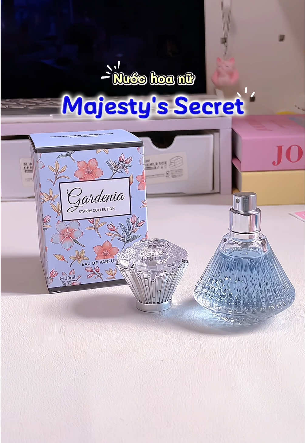 Eooo thơm nha mấy bà ơi, Majesty’s dạo đang hott rần rần nè #nuochoamajesty #nuochoachinhhang #nuochoagiare #reviewnuochoa #gardenia 