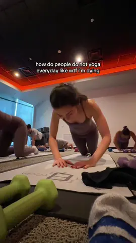 on the brink of fainting fr 💀 #hotyoga #yoga #bayarea #sanjose #workoutclass 