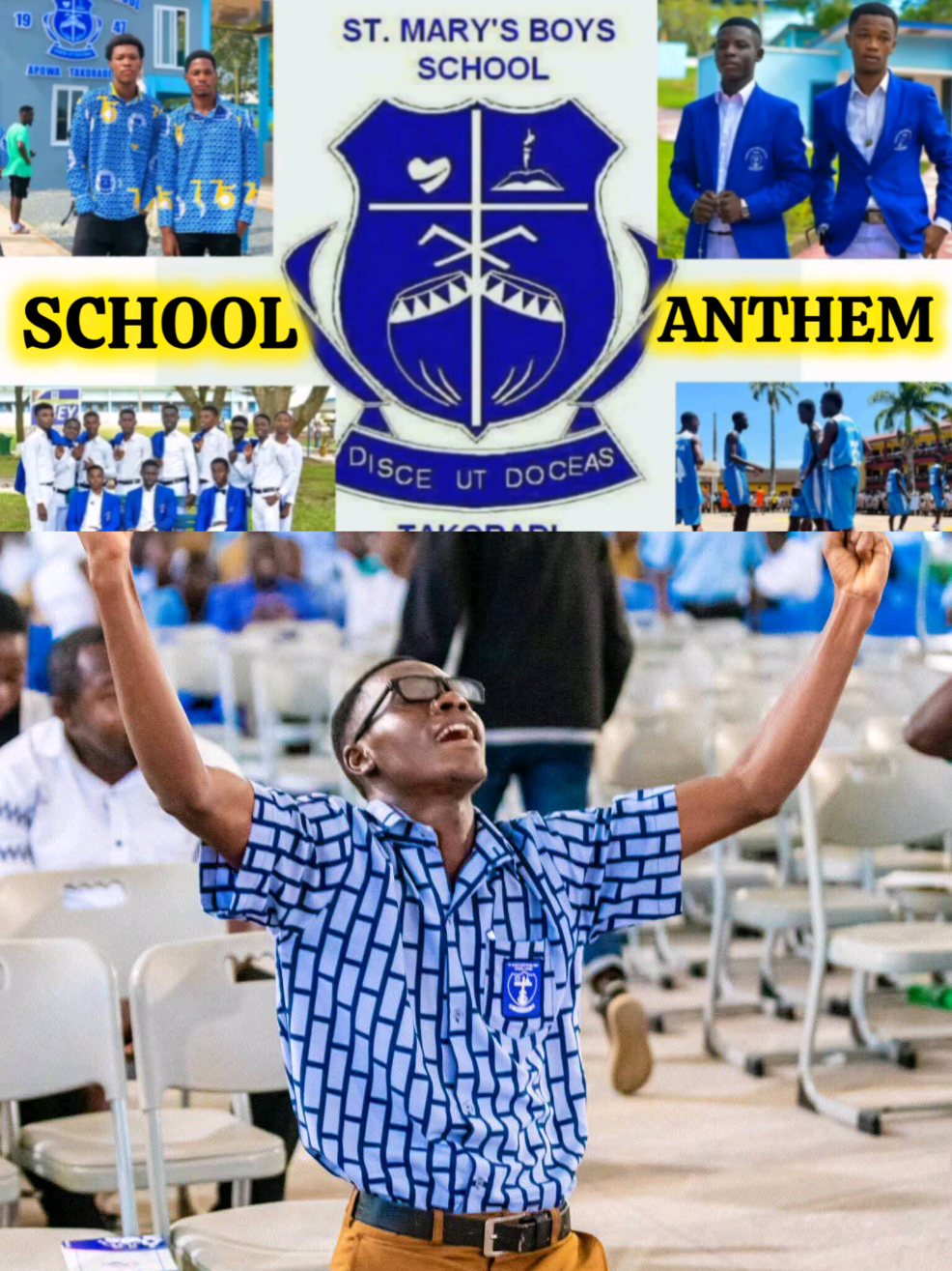 St Mary's Boys' Senior High School (School Anthem). St Mary's SHS , Apowa #Stmarysboys #Stmarys #GhanaSchools #viral 