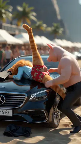 I left you and remarried… but now you’re the one who’s thriving. #fyp #ai #cat #lover