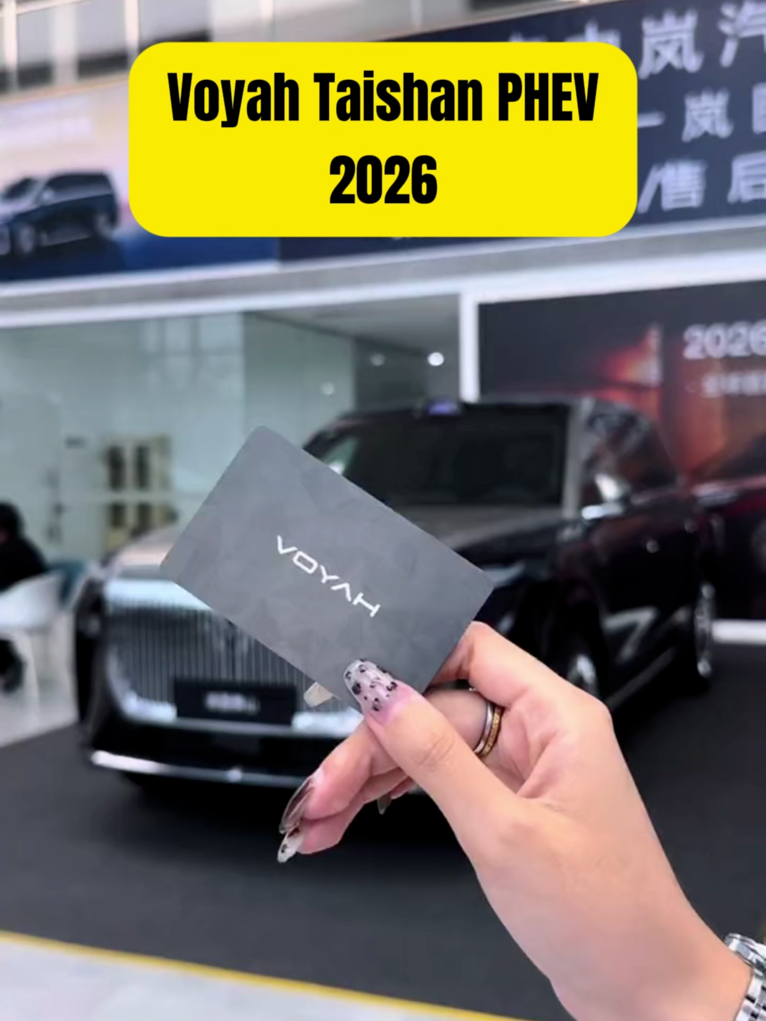 All New 2026 Voyah Taishan PHEV
