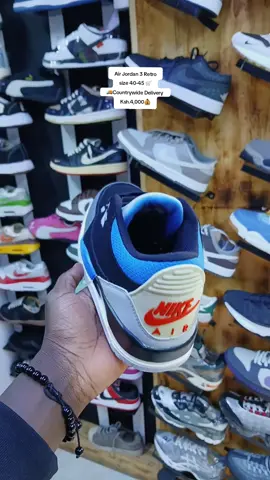To Shop: 📞0758570118 Size 40-45  Ksh.4,000💰 #jordan3  #airjordan   #shoeschallenge #kenyantiktok🇰🇪 #fyp 