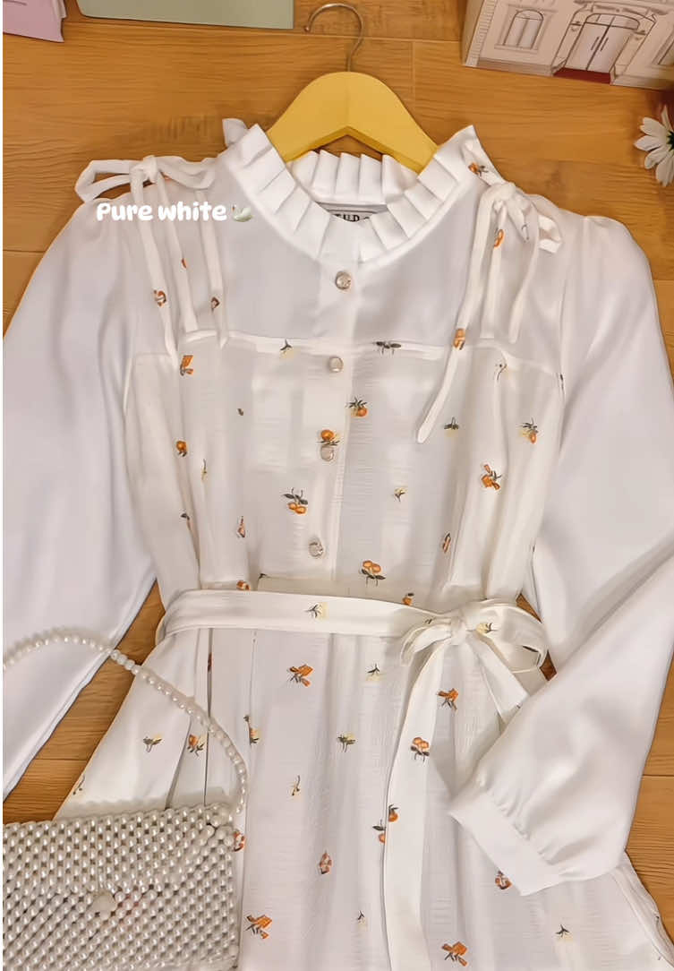 Mana yang belum kebagian dress cantik ini😆😆otw restock loh😍#fypp #koreandress #studmember 