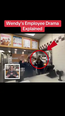 Wendy's Employee Drama Explained
 #wendys #drama #tiktokdrama #tiktoktea#usa 