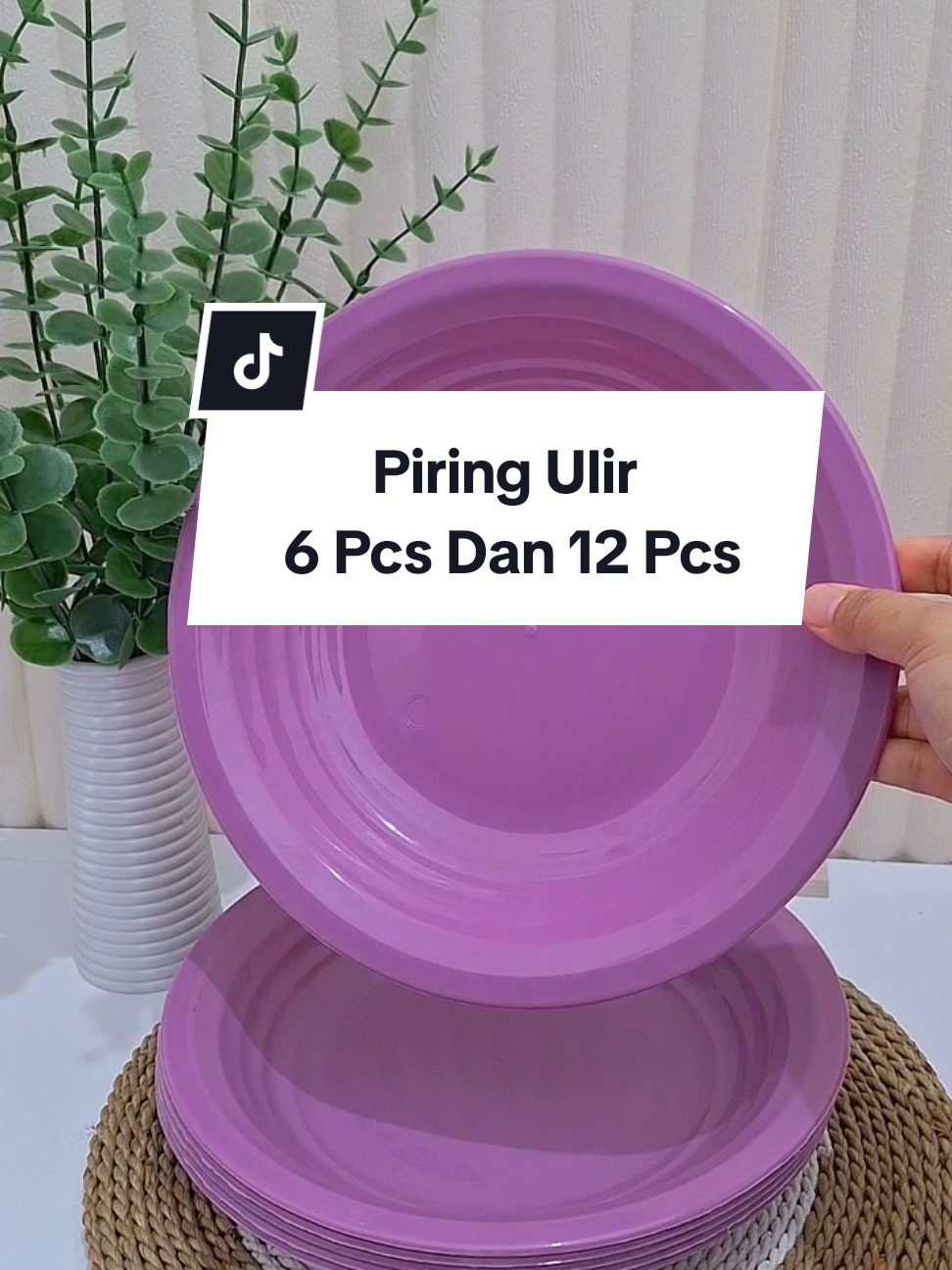 Promo Piring Ulir 6 pCs Dan 12 Pcs Murah #piringulirjumbo#piringulirmurah#sipalingaffiliate#fypシ゚viral 