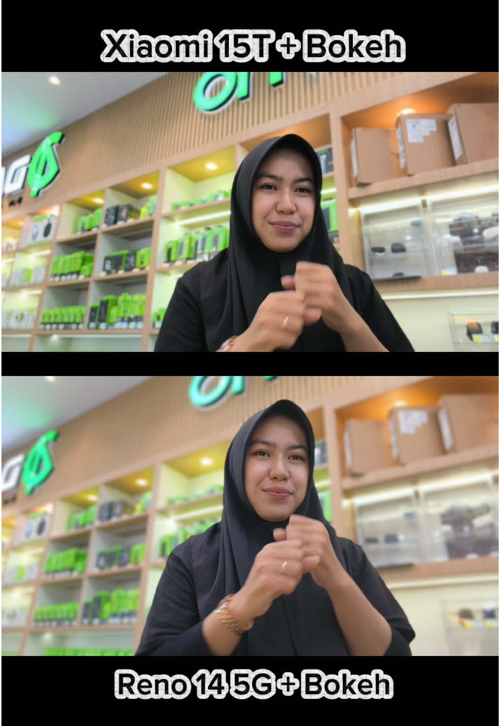 Siapa yang disini kalau pakai kamera depan gak bagus??? Punya mimin bagus kok pakai HP android lagi🤭☺️ #opporeno14series #xiaomi15tseries 