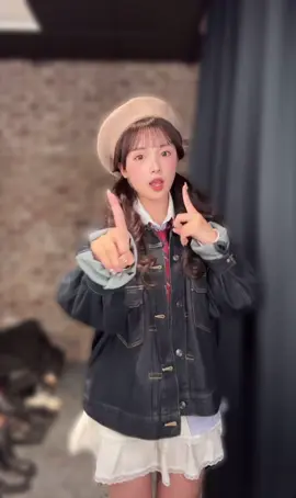 普段ベレー帽被ることあんまりないから、新鮮😼💕 #Laki #ラキ #深澤日彩 